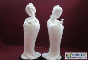 中國白瓷藝術(shù)珍品 玉女神像的工藝與文化魅力